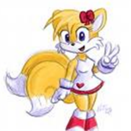 cute female tails Roblox decal