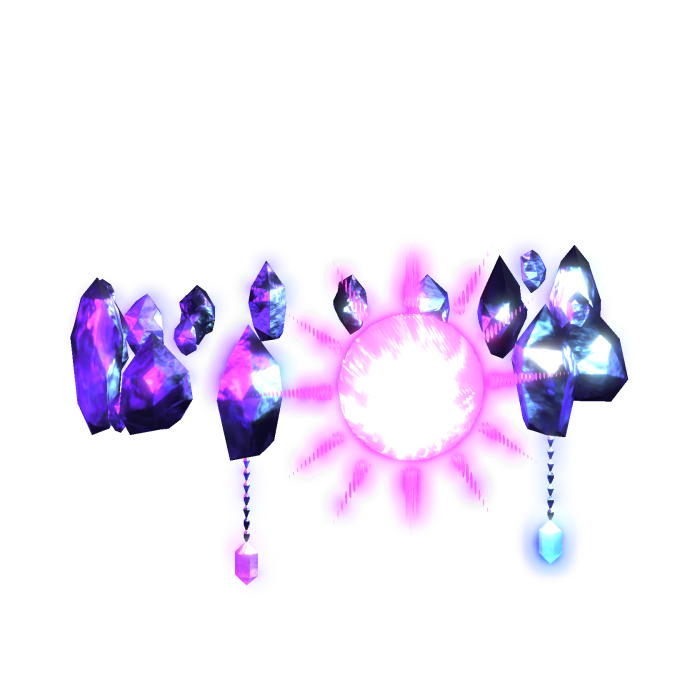 [Emissive] Crystal Sun and Moon Halo (Purple/Blue)