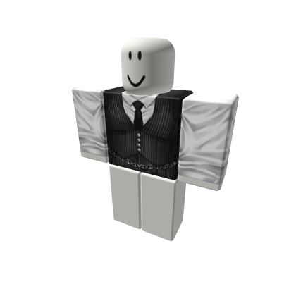 Pinstripe Mafia Woman Vest Suit [+]