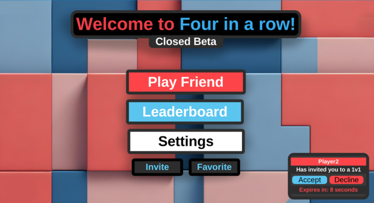 Four In A Row - Open Beta screenshot 2
