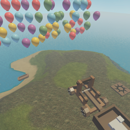 balloon poop game