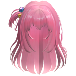 Bocchi Hitori One Side Pigtail Rock Girl Pastel 