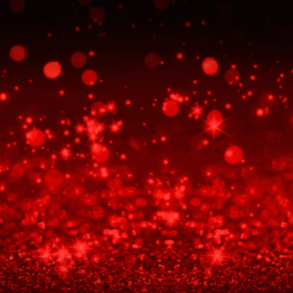 Red sparkle celebrity model