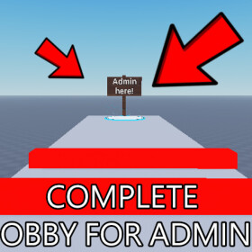 Obby For Admin!