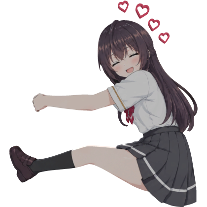 Yuki Suou Anime Girl Hug