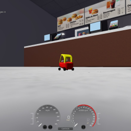 Overnight in a GIANT Mcdonalds