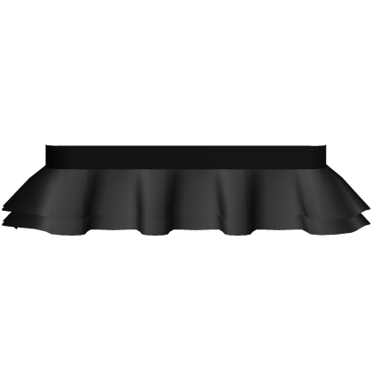 ♡ ︵ Cute Little Doll Skirt In Black Roblox item