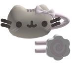 ♡ ┊ cute pusheen cat hairclip