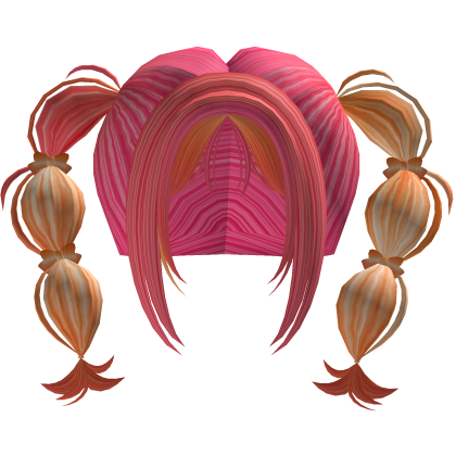 ♡ Bubble Pigtails Hair  Roblox item