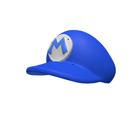 Super Cool Bros Hat Blue Roblox item