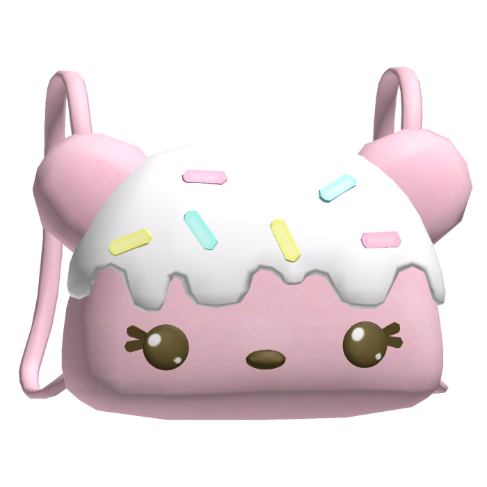 strawberry pink ice cream nom nom backpack 3.0