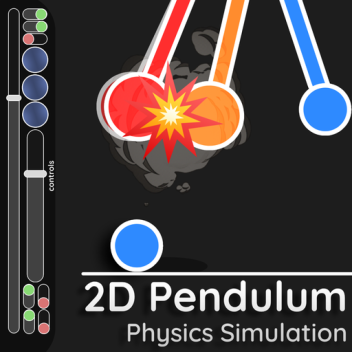 2D Pendulum Physics Simulation