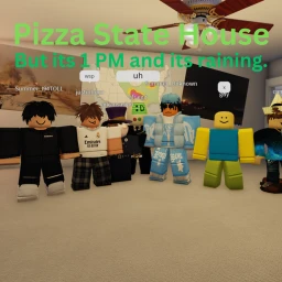 Pizza State house, but its 1PM and its raining... icon