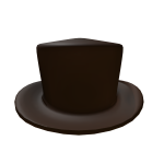 Brown top hat