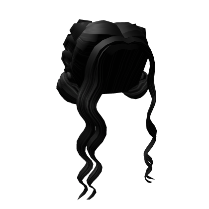 Curly Q Side Buns Roblox item