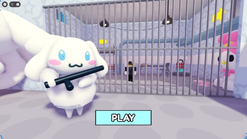 ☁ CINNAMOROLL'S PRISON RUN! (Obby)