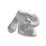 ♡ White Huggable Bear Sweater