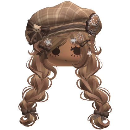 ♡ Christmas Gingerbread Braids (Honey Blonde)