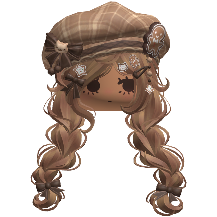 ♡ Christmas Gingerbread Braids (Honey Blonde)