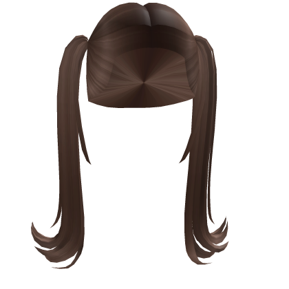 Twintails in Brown Roblox item