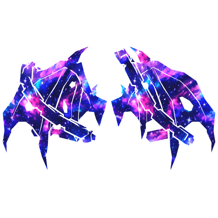 Galaxy Demon Wings