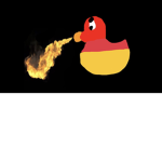 Fire breathing rubber duckies studio