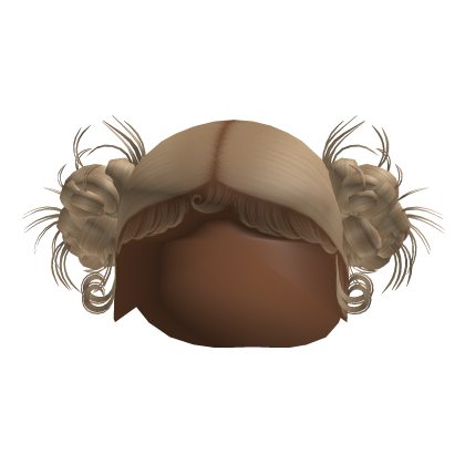 Cute Spiky Buns (Blonde) Roblox item