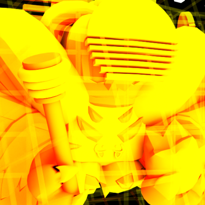 Gold Neon Monarch
