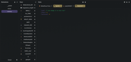 Data Studio - The new way to manage DataStores preview 3