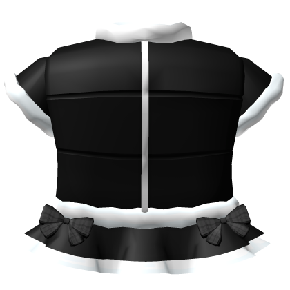 kawaii cute black winter jacket