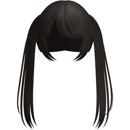 ♡ anime dollie twintails in choco brown Roblox item