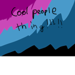Cool people thing