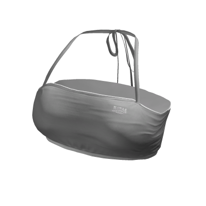 Gray Y2K KPOP tube top v2 thumbnail