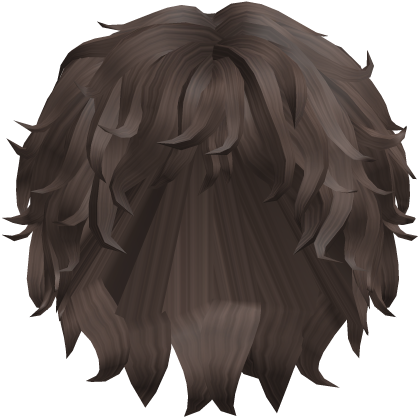 🐻Brown Messy Curly Anime Emo Vkei Hair🐻