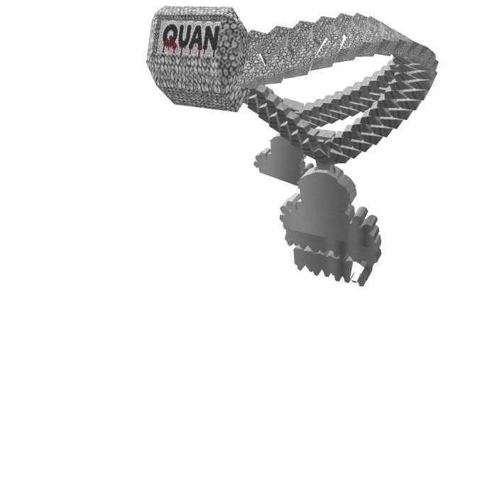 QUAN Custom Iced Out 1:1 Diamond Chain