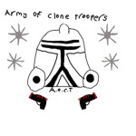 Amy of clone trooper