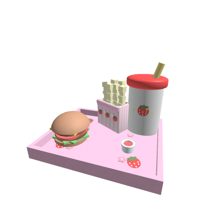 Strawberry Hamburger Shop.