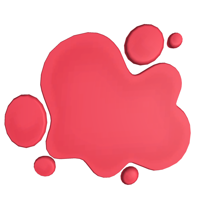Red slime puddle