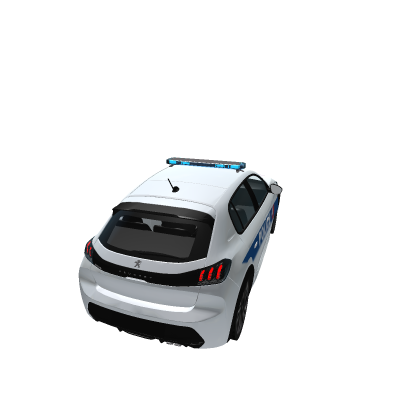 Peugeot 208  police nationale