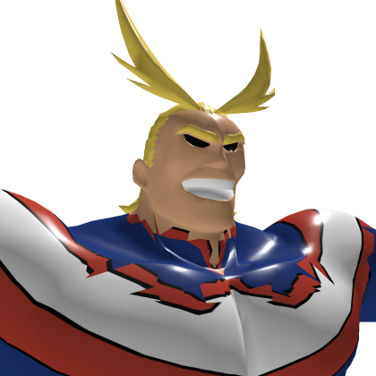 My Hero Academia All Might Skinned Mesh Rig