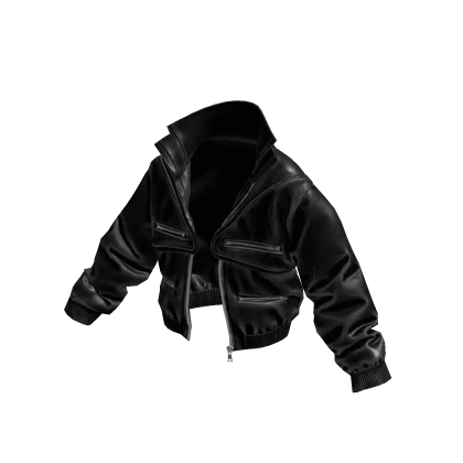 Black Leather Designer Jacket | Roblox Item - Rolimon's