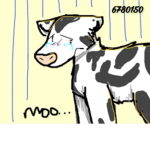 Depressed cows and cream cheese