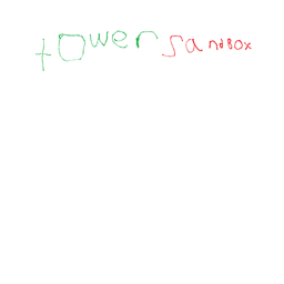 Tower sandbox WORKING ON A UPDATE