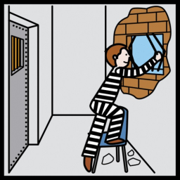 Escapa del tubo