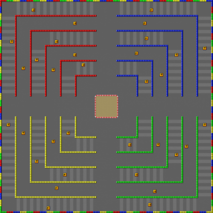 Super Mario Kart - Battle Course 4 Roblox decal