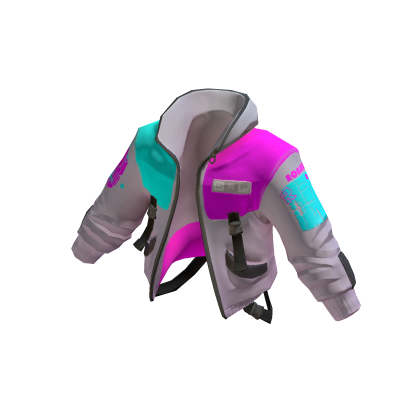 Drp Caps [#1], Neon Pink / Blue Jacket thumbnail