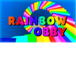 Very easy rainbow obby!