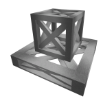 Metal Truss Top Hat [CODE: TRUSSHAT]