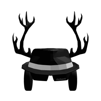 Fedora+Clockworks+Antlers Black Roblox item