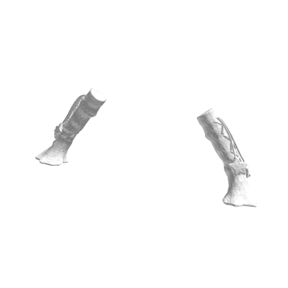 Y2K Crochet Star Arm Warmers White (Set)